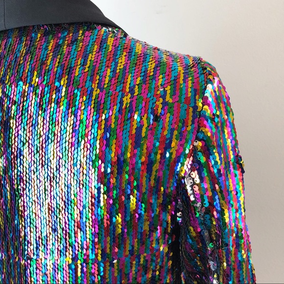 Anthro. | Cartonnier Roza Flip Sequin Blazer - Picture 6 of 10